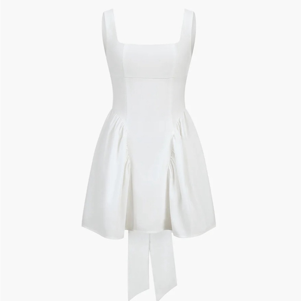 Cowgirl Coastal Bridal Florianne Dress Low Back Bow